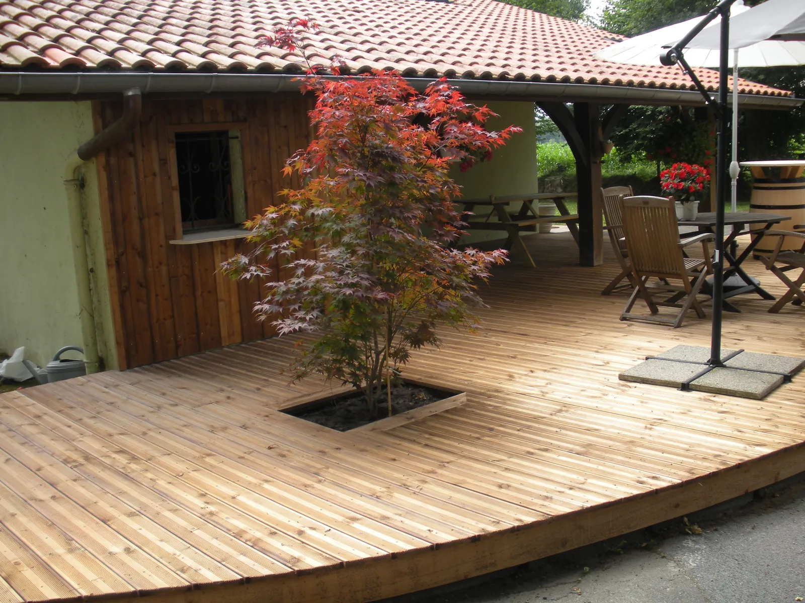 terrasse en bois
